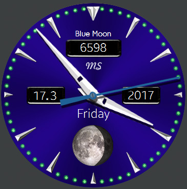 samsung calendar moon phases